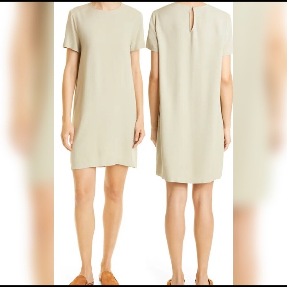 NWT Jenni Kayne Crepe T Shirt Dress Size:S - Picture 2 of 12